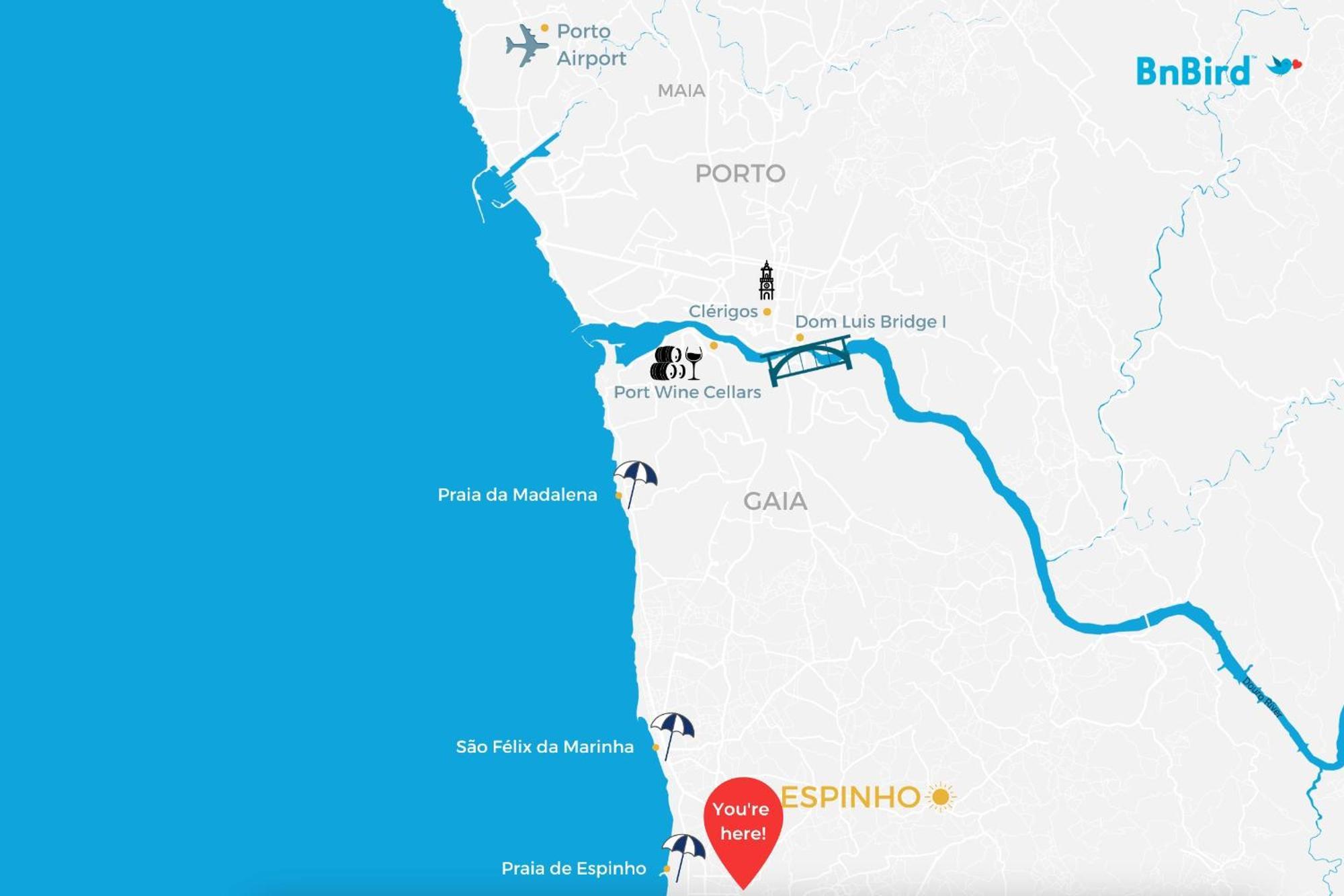 Espinho Beach 4 Stays エクステリア 写真